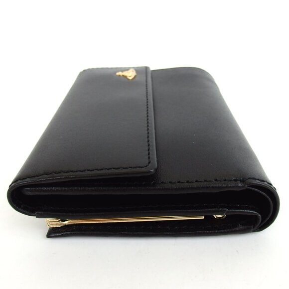 Authentic Vivienne Westwood VINTAGE WATER ORB Tri-fold wallet leather [Used] - Picture 4 of 12